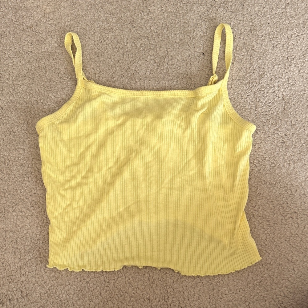 Essentials Yellow Tank Top